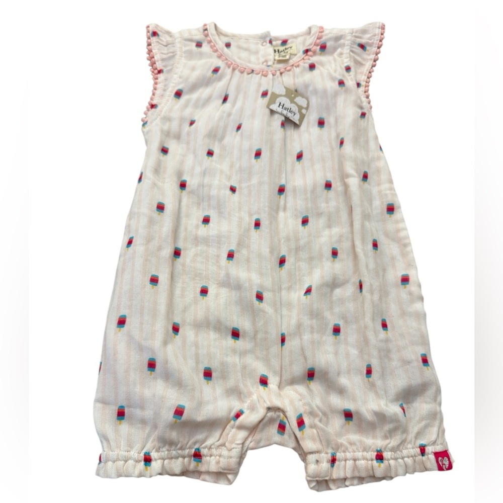 Hatley Baby Yummy Pops Flutter Sleeve Romper 18 24 Months